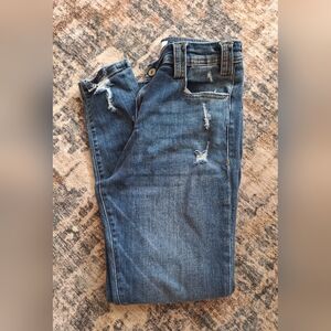 KanCan Women's Skinny Distressed Jeans. Sz 15/32